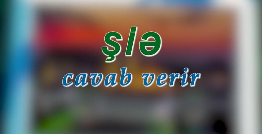 Şiə cavab verir